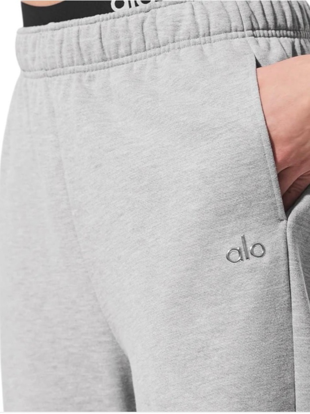 ALO Yoga Light Gray sweatpants